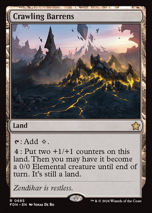 Foundations - 685 - Crawling Barrens - Rare