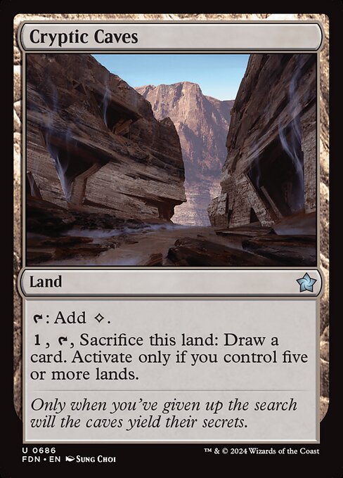 Foundations - 686 - Cryptic Caves - Uncommon