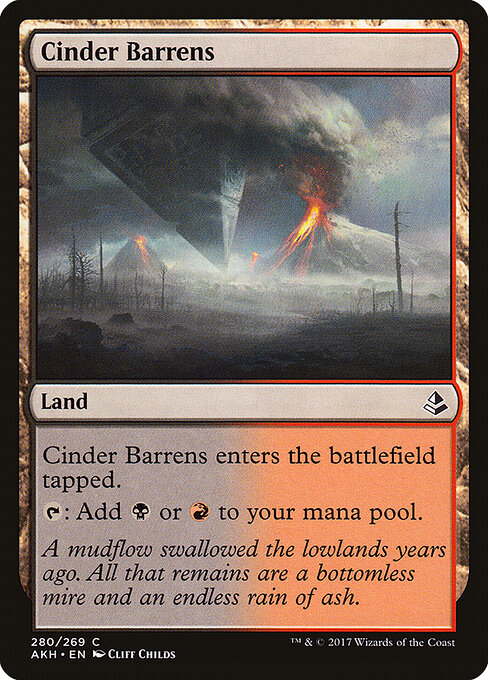 Amonkhet - 280 - Cinder Barrens - Common
