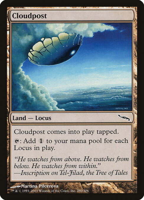 Mirrodin - 280 - Cloudpost - Common