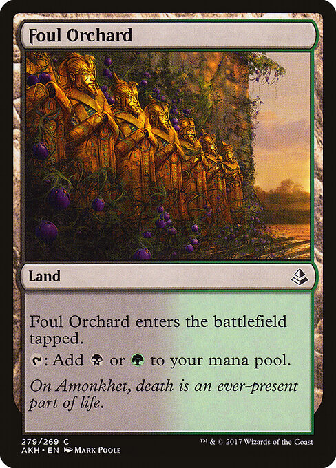 Amonkhet - 279 - Foul Orchard - Common