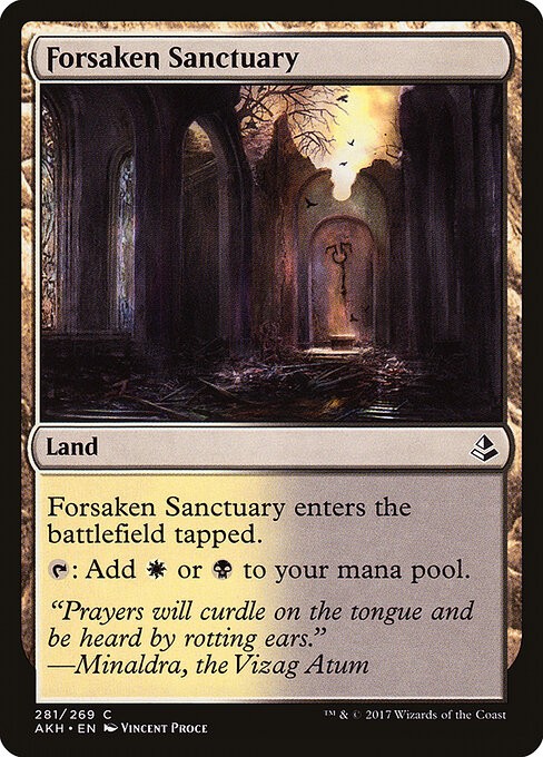 Amonkhet - 281 - Forsaken Sanctuary - Common