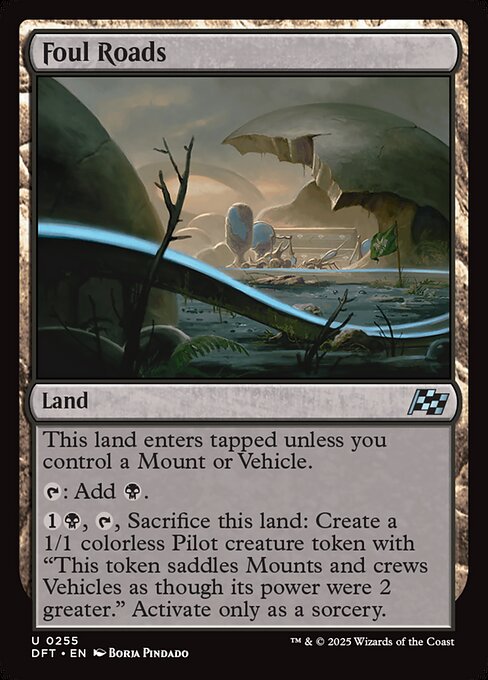 Aetherdrift - 255 - Foul Roads - Uncommon