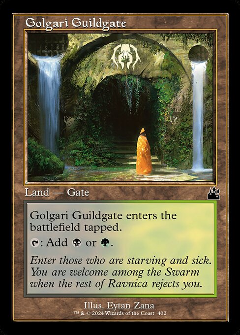 Ravnica Remastered - 402 - Golgari Guildgate - Common