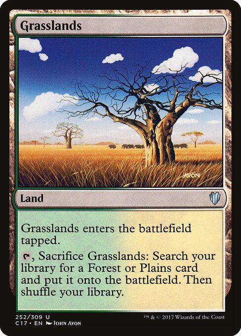 Commander 2017 - 252 - Grasslands - Uncommon