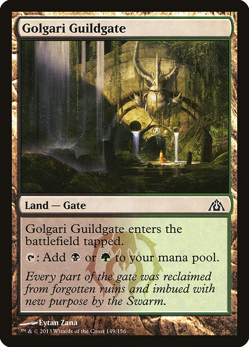 Dragon's Maze - 149 - Golgari Guildgate - Common