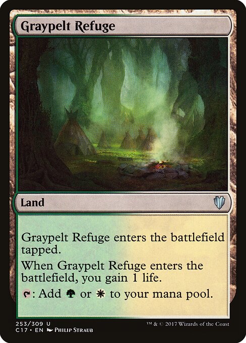 Commander 2017 - 253 - Graypelt Refuge - Uncommon
