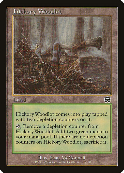 Mercadian Masques - 319 - Hickory Woodlot - Common