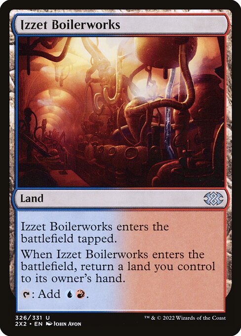 Double Masters 2022 - 326 - Izzet Boilerworks - Uncommon