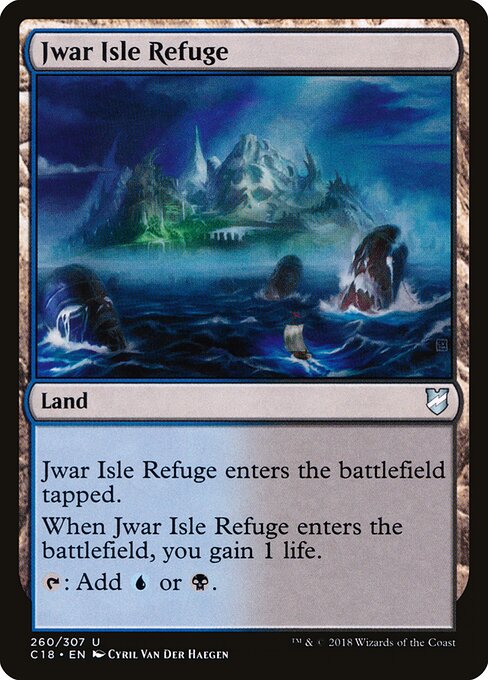 Commander 2018 - 260 - Jwar Isle Refuge - Uncommon