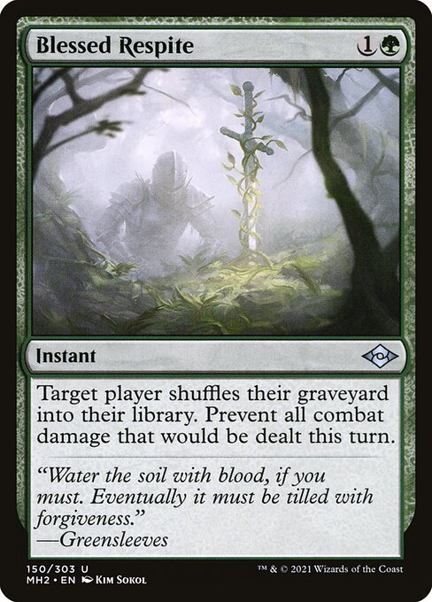 Modern Horizons 2 - 150 - Blessed Respite - Uncommon - Foil