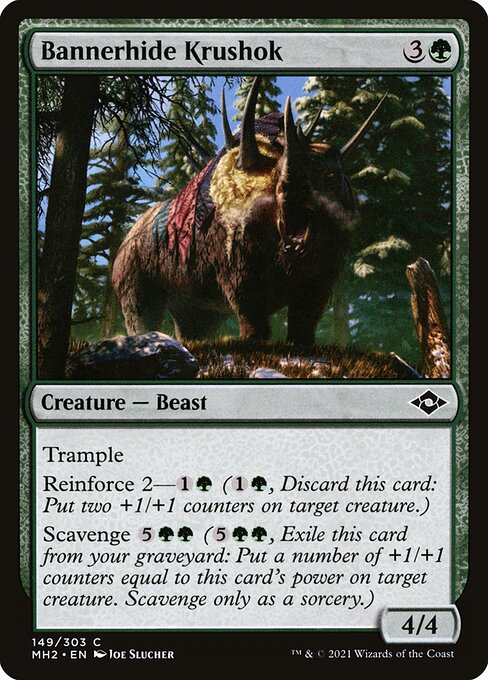 Modern Horizons 2 - 149 - Bannerhide Krushok - Common - Foil