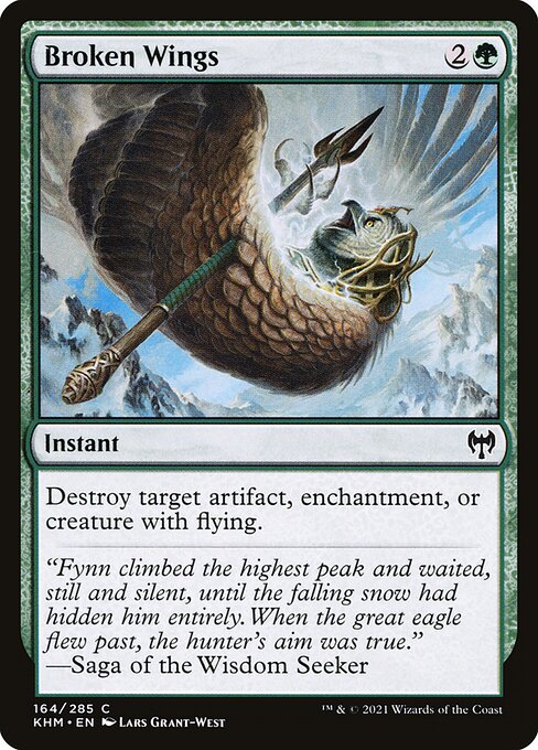 Kaldheim - 164 - Broken Wings - Common - Foil