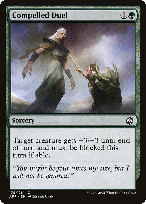 Adventures in the Forgotten Realms - 178 - Compelled Duel - Common - Foil