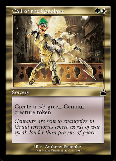 Ravnica Remastered - 358 - Call of the Conclave - Common - Foil