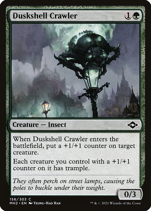 Modern Horizons 2 - 156 - Duskshell Crawler - Common - Foil