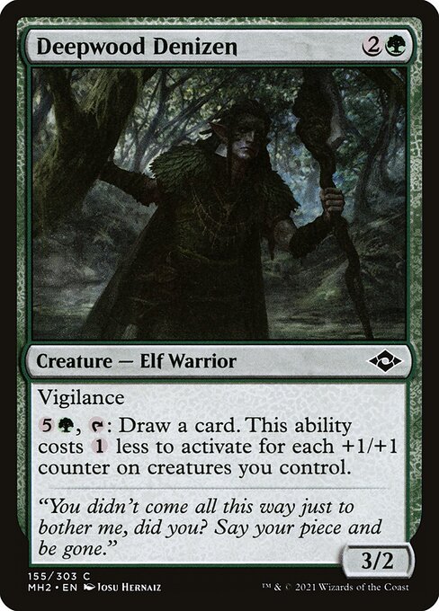 Modern Horizons 2 - 155 - Deepwood Denizen - Common - Foil