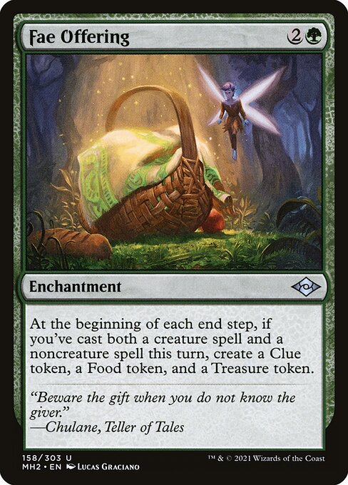 Modern Horizons 2 - 158 - Fae Offering - Uncommon - Foil