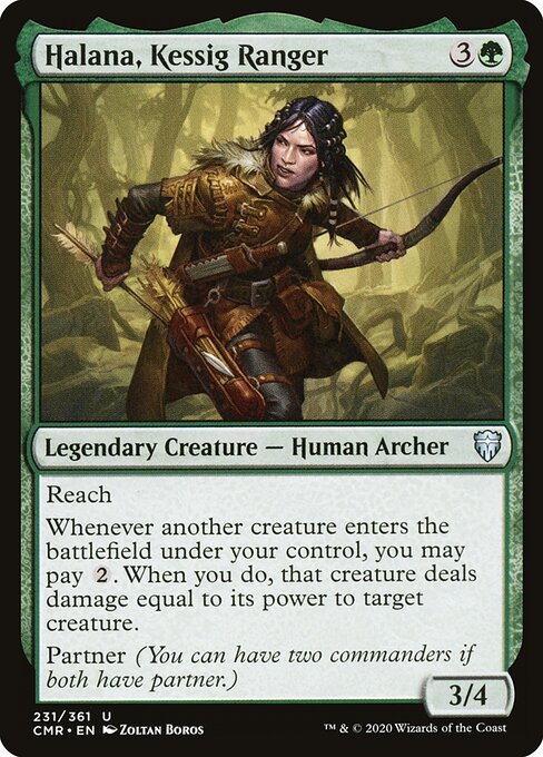 Commander Legends - 231 - Halana, Kessig Ranger - Uncommon - Foil