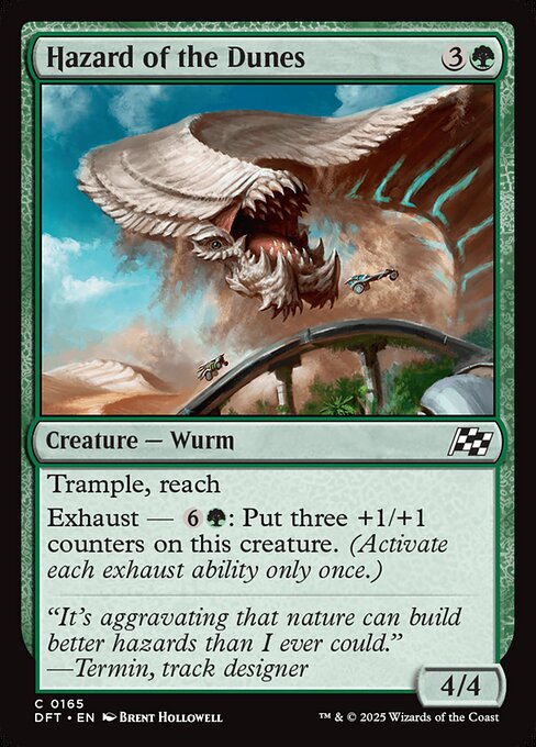 Aetherdrift - 165 - Hazard of the Dunes - Common - Foil