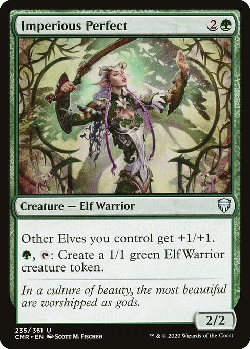 Commander Legends - 235 - Imperious Perfect - Uncommon - Foil