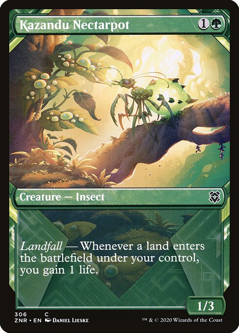 Zendikar Rising - 306 - Kazandu Nectarpot - Common - Showcase Foil