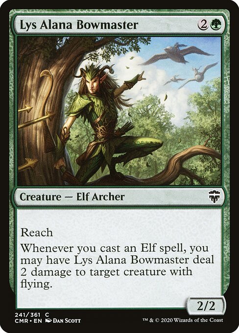 Commander Legends - 241 - Lys Alana Bowmaster - Common - Foil