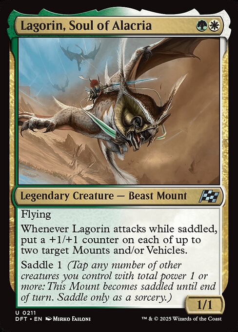 Aetherdrift - 211 - Lagorin, Soul of Alacria - Uncommon - Foil