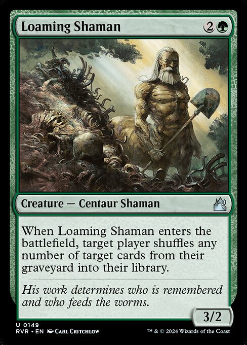 Ravnica Remastered - 149 - Loaming Shaman - Uncommon - Foil