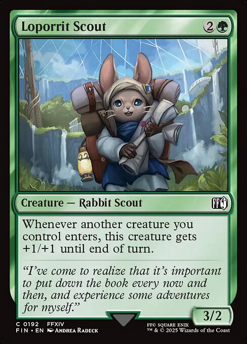 Final Fantasy - 192 - Loporrit Scout - Common - Foil