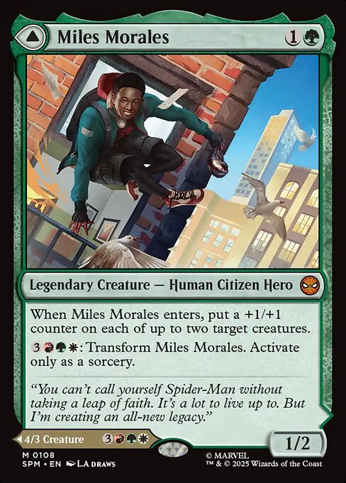 Marvel's Spider-Man - 108 - Miles Morales // Ultimate Spider-Man - Mythic - Foil