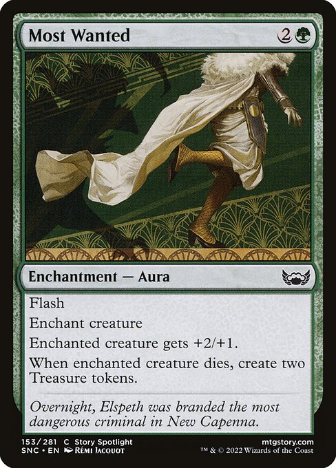 Streets of New Capenna - 153 - Most Wanted - Common - Foil