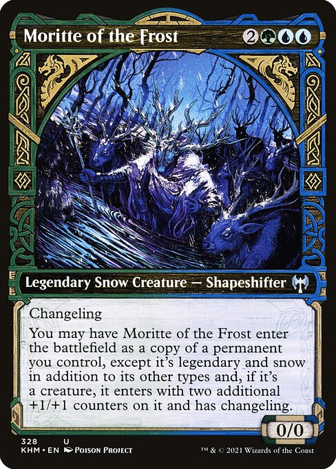 Kaldheim - 328 - Moritte of the Frost - Uncommon - Showcase Foil
