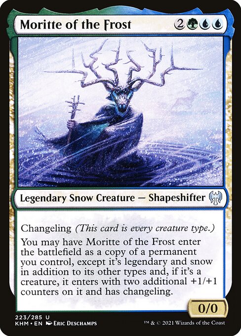 Kaldheim - 223 - Moritte of the Frost - Uncommon - Foil