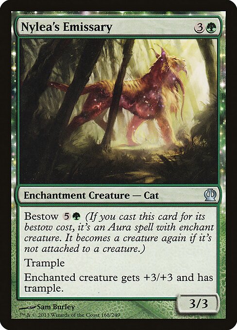 Theros - 168 - Nylea's Emissary - Uncommon - Foil