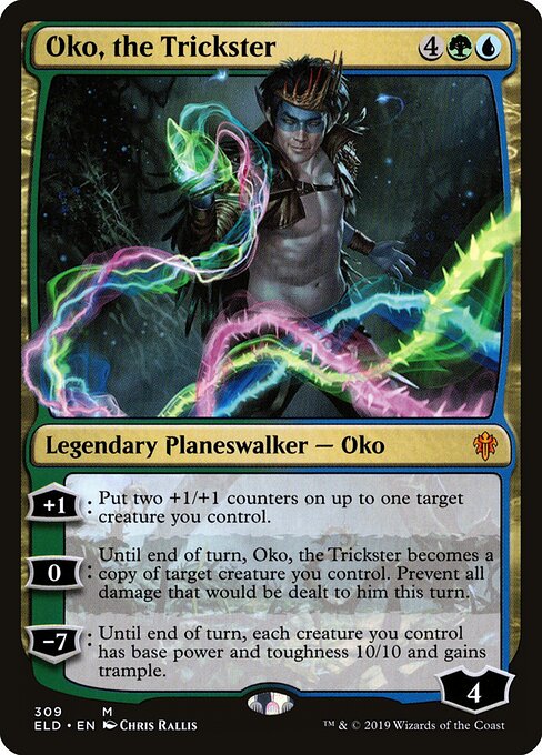 Throne of Eldraine - 309 - Oko, the Trickster - Mythic - Foil