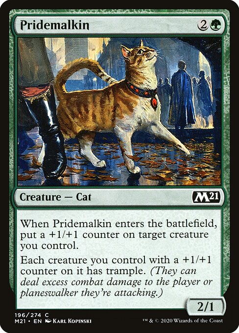 Core Set 2021 - 196 - Pridemalkin - Common - Foil