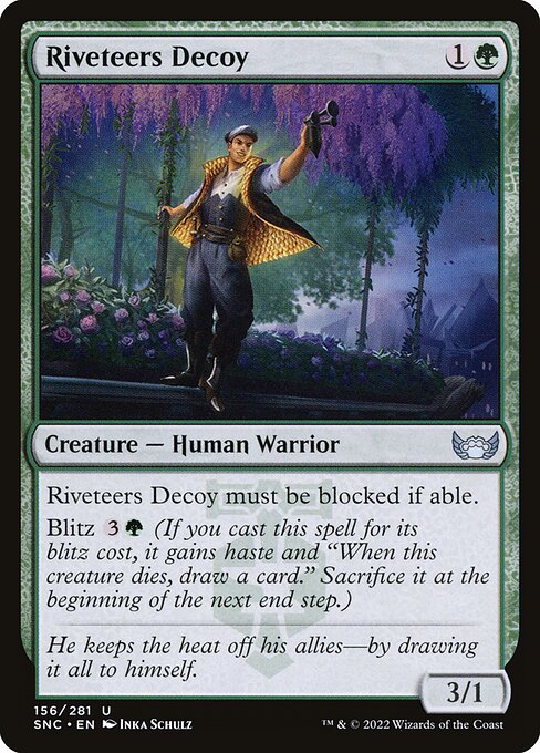 Streets of New Capenna - 156 - Riveteers Decoy - Uncommon - Foil