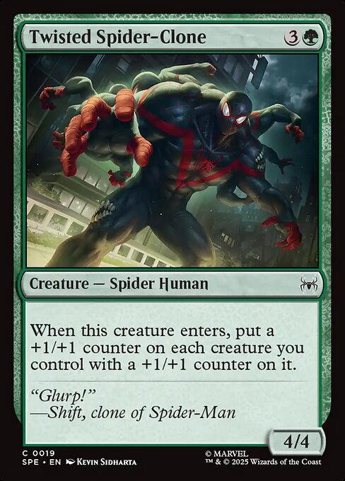 Marvel's Spider-Man Eternal - 19 - Twisted Spider-Clone - Common - Foil