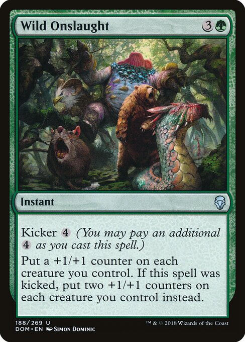 Dominaria - 188 - Wild Onslaught - Uncommon