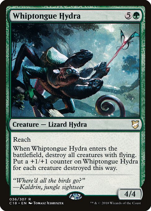 Commander 2018 - 36 - Whiptongue Hydra - Rare