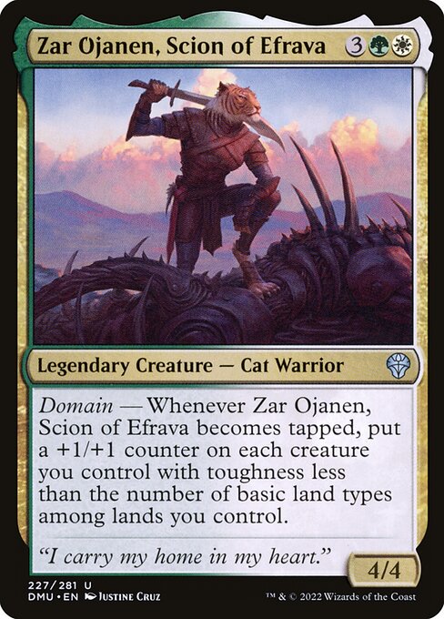 Dominaria United - 227 - Zar Ojanen, Scion of Efrava - Uncommon