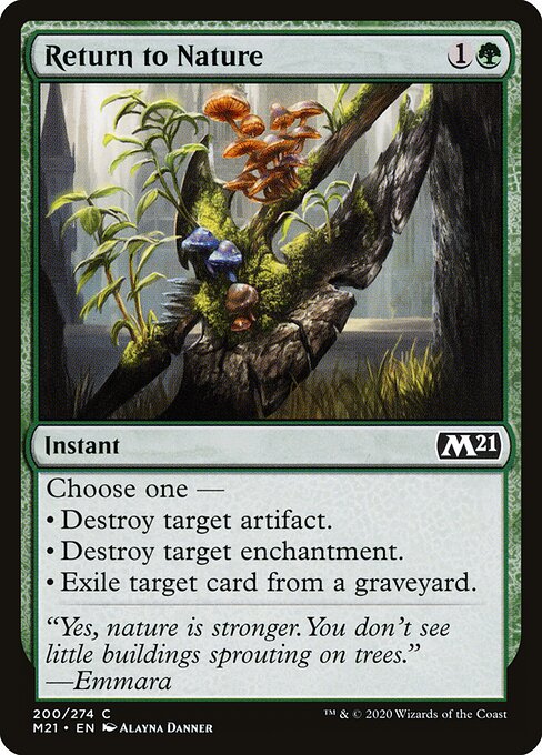 Core Set 2021 - 200 - Return to Nature - Common