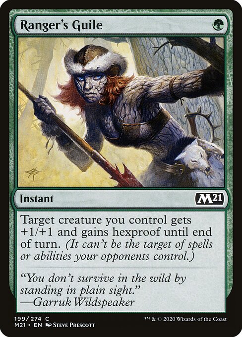 Core Set 2021 - 199 - Ranger's Guile - Common