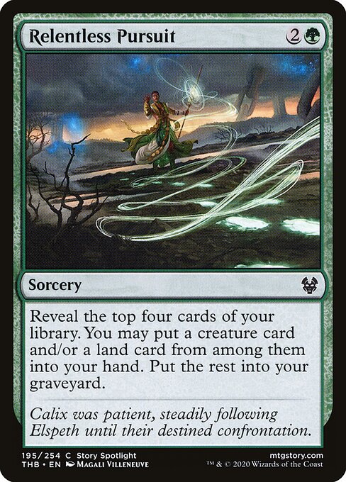 Theros Beyond Death - 195 - Relentless Pursuit - Common