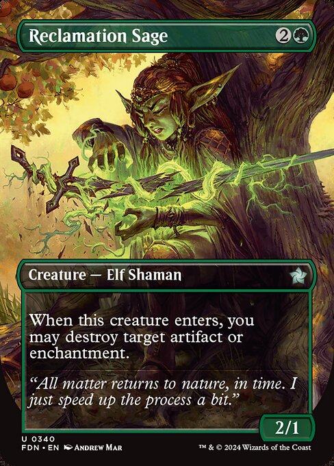 Foundations - 340 - Reclamation Sage - Uncommon