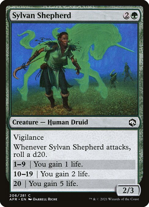 Adventures in the Forgotten Realms - 206 - Sylvan Shepherd - Common