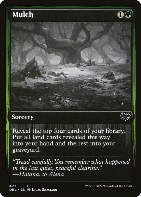 Innistrad: Double Feature - 477 - Mulch - Common