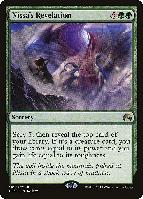 Magic Origins - 191 - Nissa's Revelation - Rare