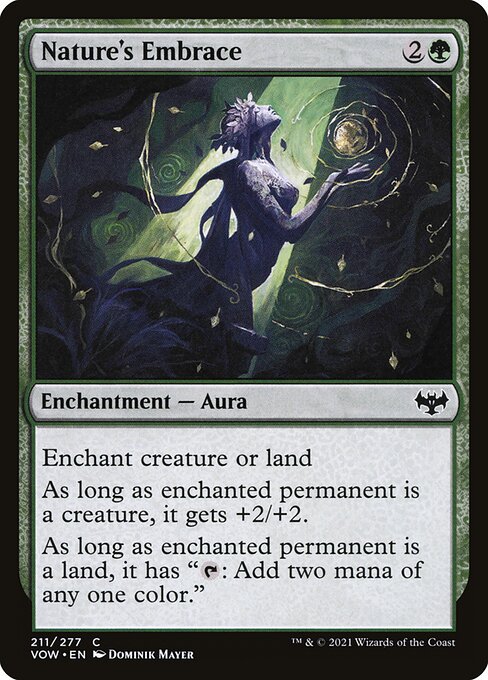 Innistrad: Crimson Vow - 211 - Nature's Embrace - Common